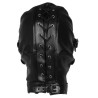 Ouch! Xtreme Cagoule avec Masque et Bâillon Blind Mask Gag Noire